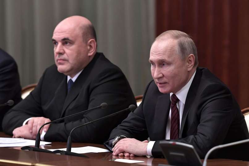 Vladimir Putin, Mihail Mišustin
