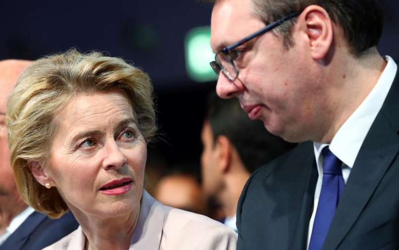 Aleksandar Vučić, Ursula von der Leyen