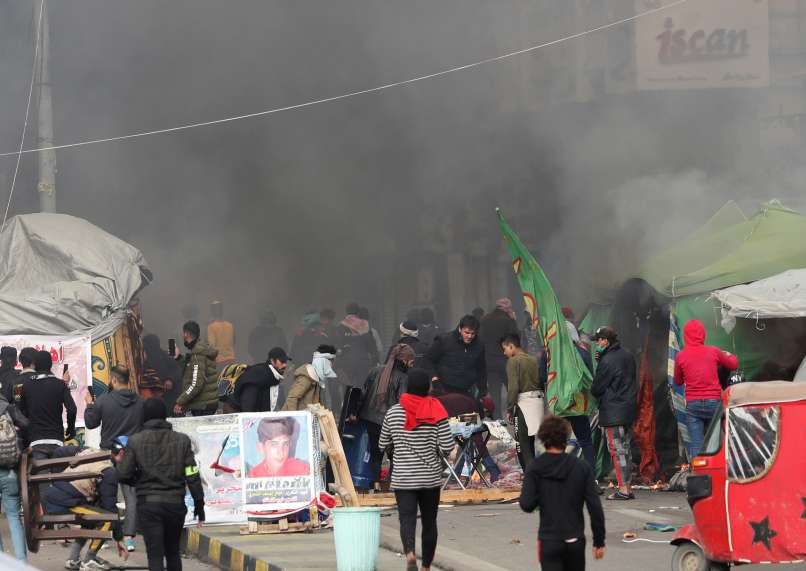 protesti, bagdad