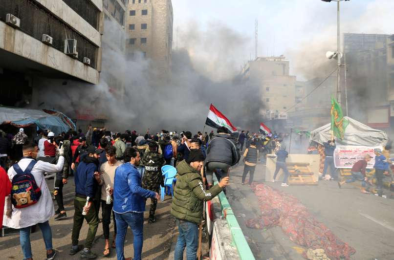 protesti, bagdad