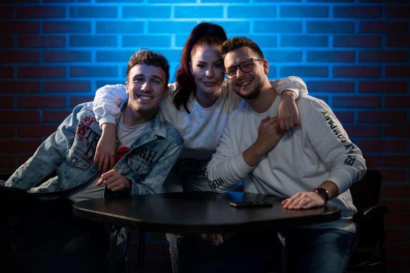 David Amaro, Alen Podlesnik, Nika Krmec