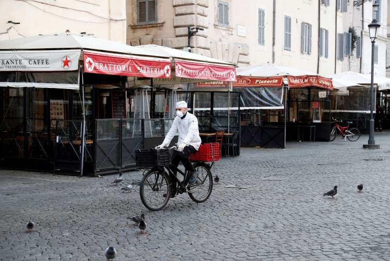 italija, koronavirus, rim