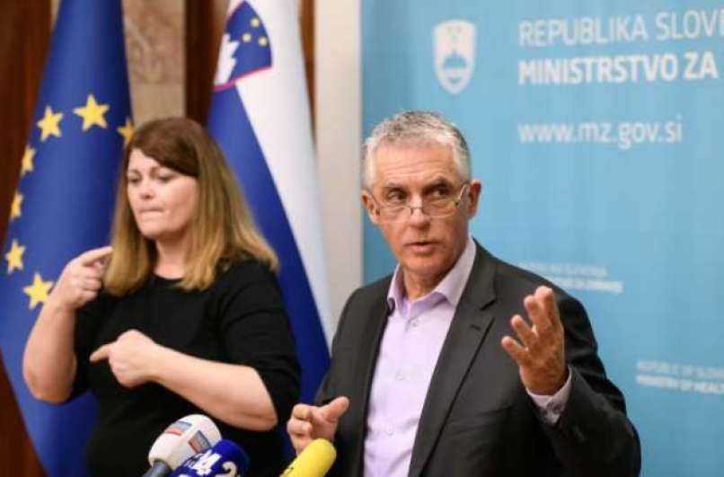 Minister za zdravje Tomaž Gantar