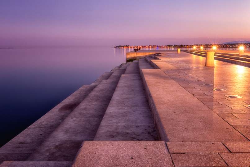Morske orgle, Zadar