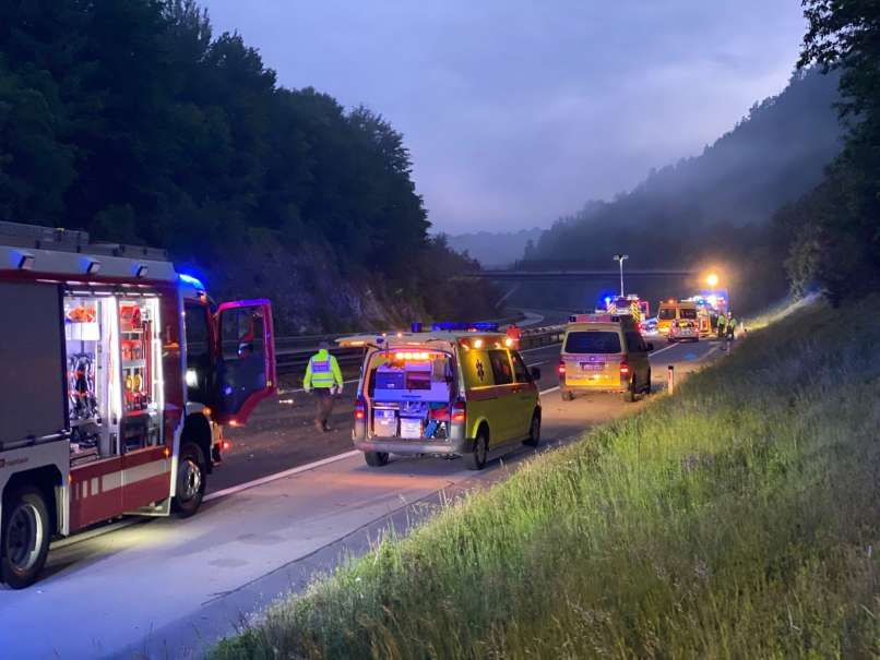 nesreca reber dolenjska avtocesta gasilci resilec