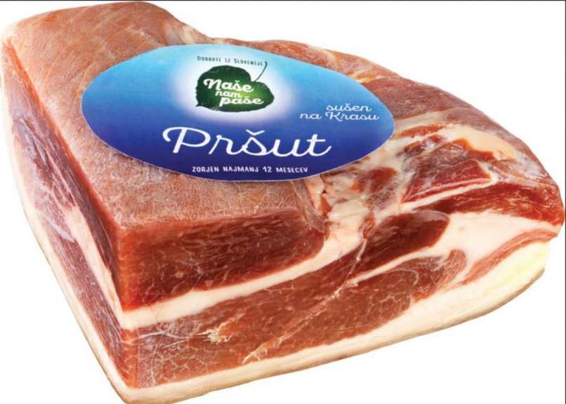 pršut, naše nam paše