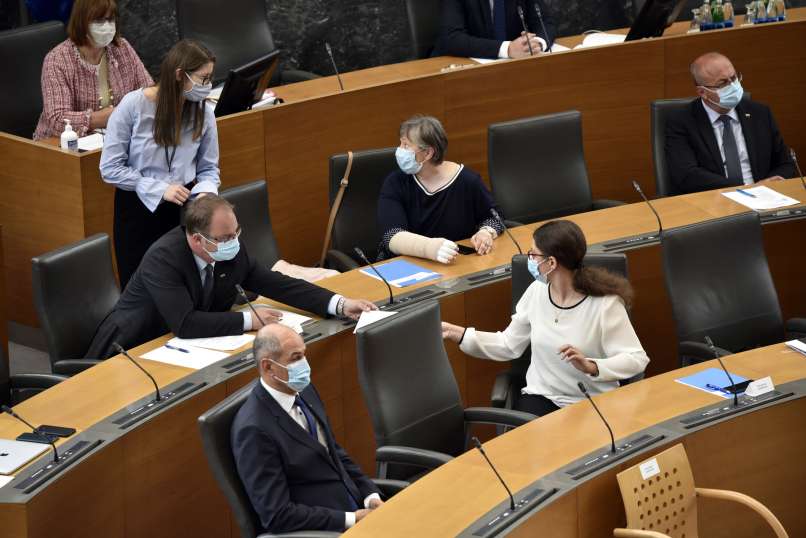 janez janša, državni zbor