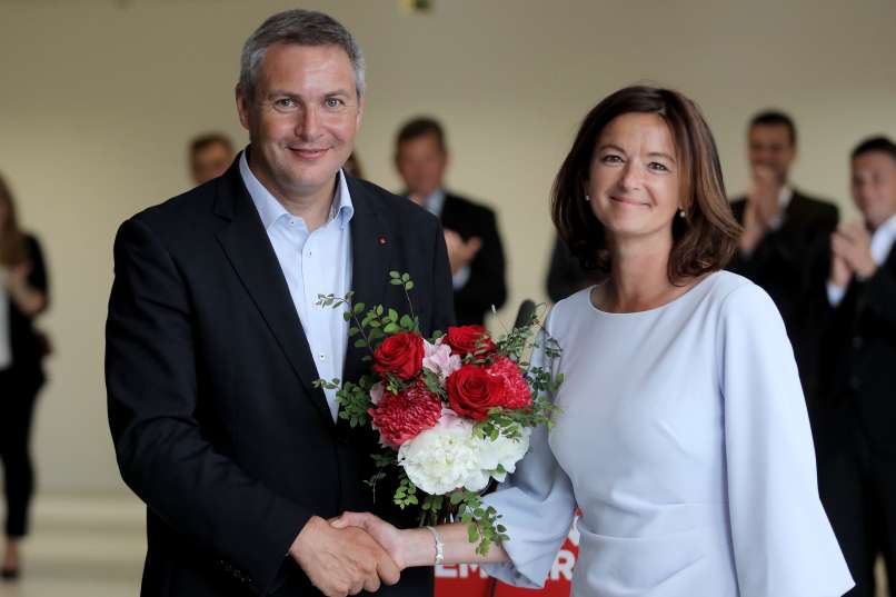 Tanja Fajon in Dejan Židan