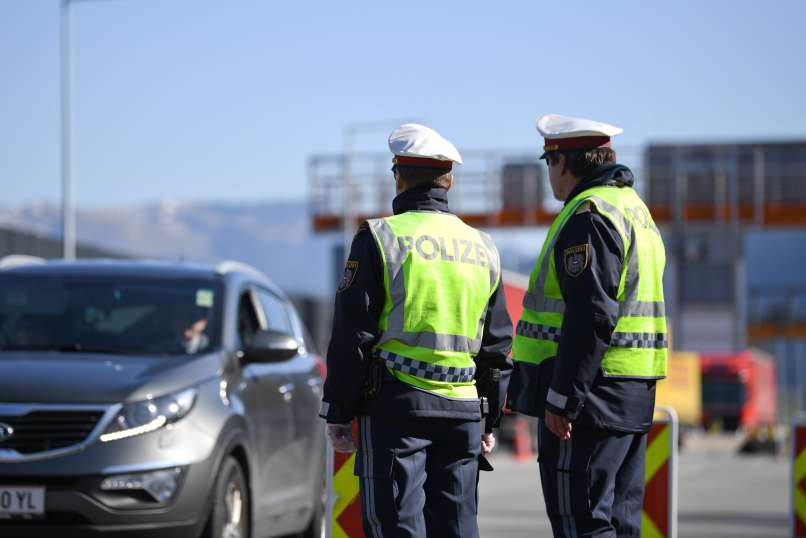 avstrija policija, nemško-avstrijska meja