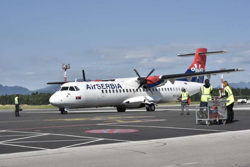 air-serbia, brnik, jožef-pučnik, letališče