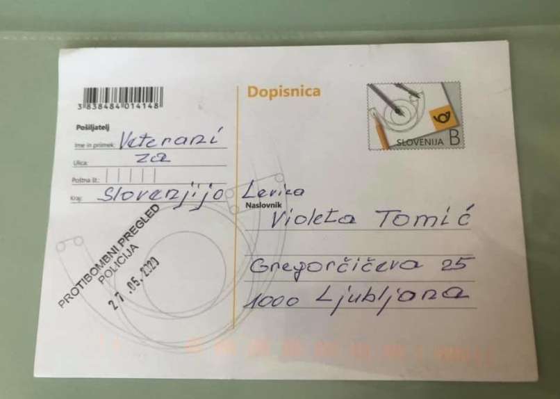 violeta-tomič, pismo, grozilno