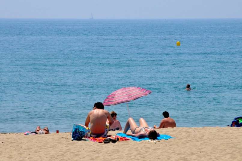 Španija, Barcelona, plaža