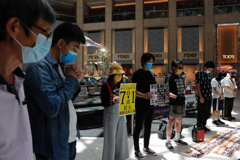 hong kong, protest, zakon o nacionalni varnosti