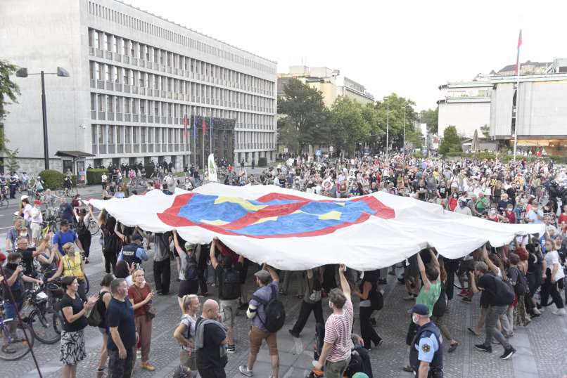 shod, protest, ljubljana, 10.-7