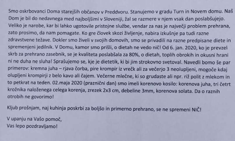 dso preddvor peticija