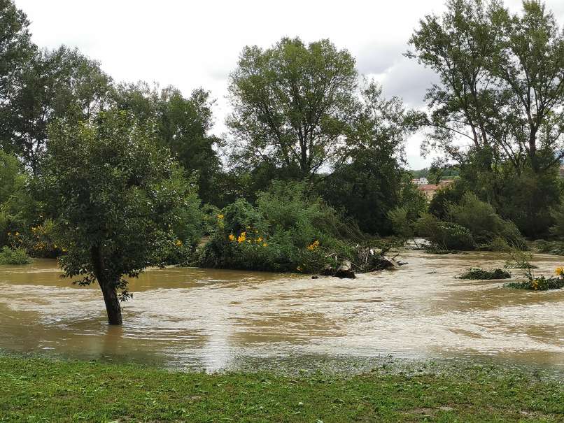 posledice neurij na goršikem, severna primorska, štab, poplava, padavine