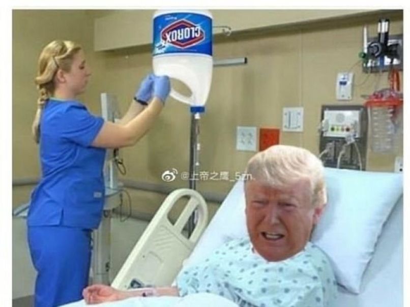 trump, covid-19, meme