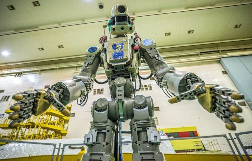 fedor, iss, robot