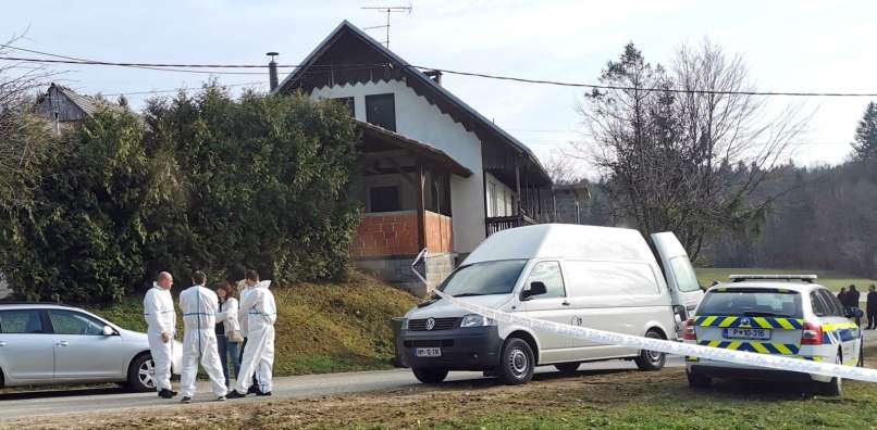 Policija, Hiša Potok, umor, romana muhic