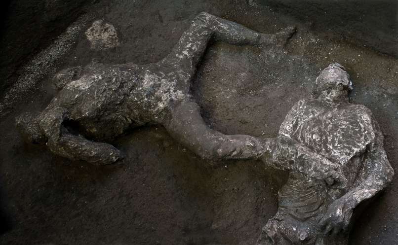 pompeji, suženj, bogataš, arheologija