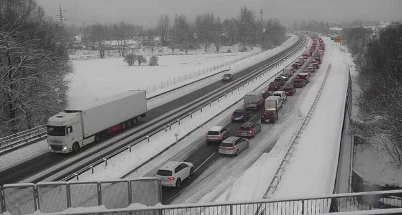 Primorska avtocesta 28. 12. 2020