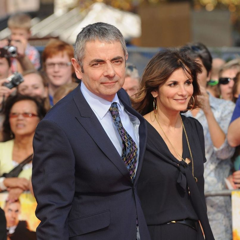 Rowan Atkinson in bivša soproga Sunetra Sastry