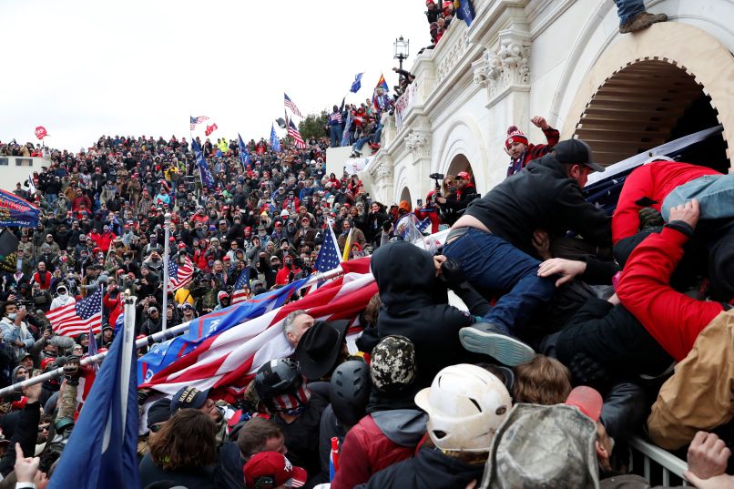 washington, izgredi, vdor v kongres