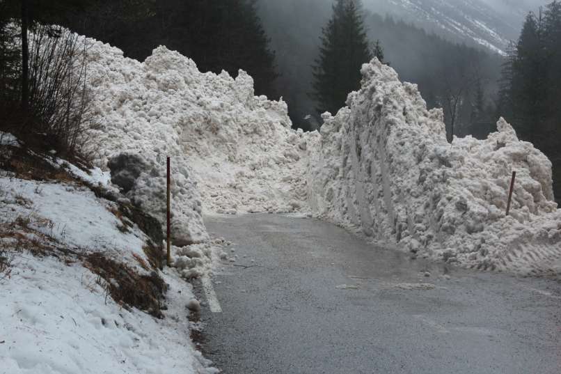 snežni-plaz, soča