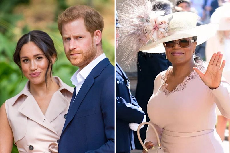 Princ Harry in Meghan Markle