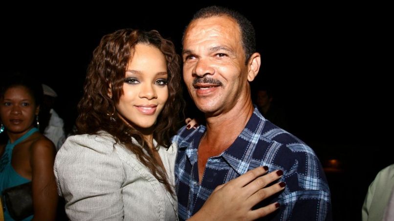 rihanna in oče