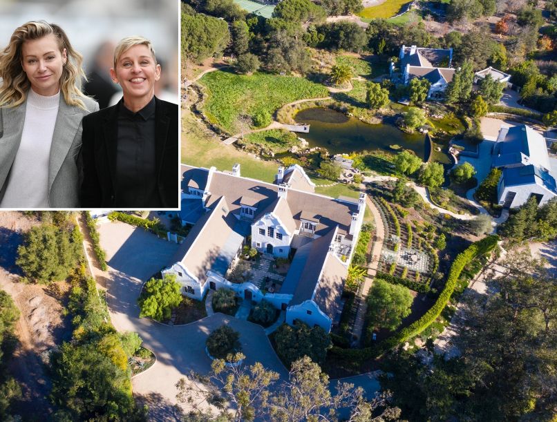 ellen degeneres in portia de rossi
