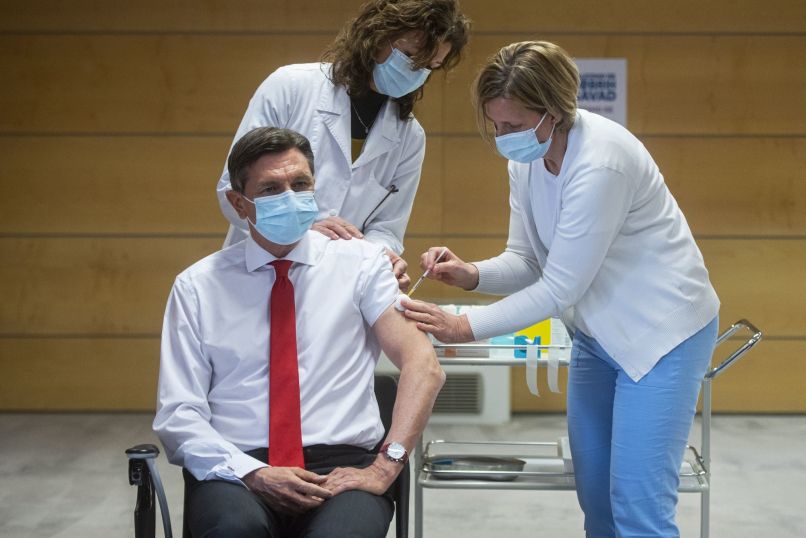 cepljenje, borut pahor