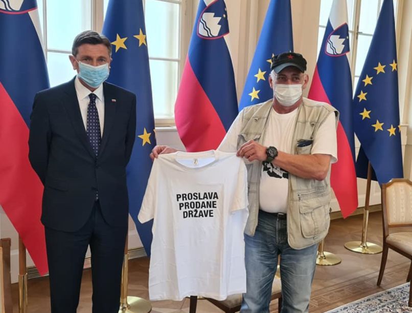 Borut pahor, protesti