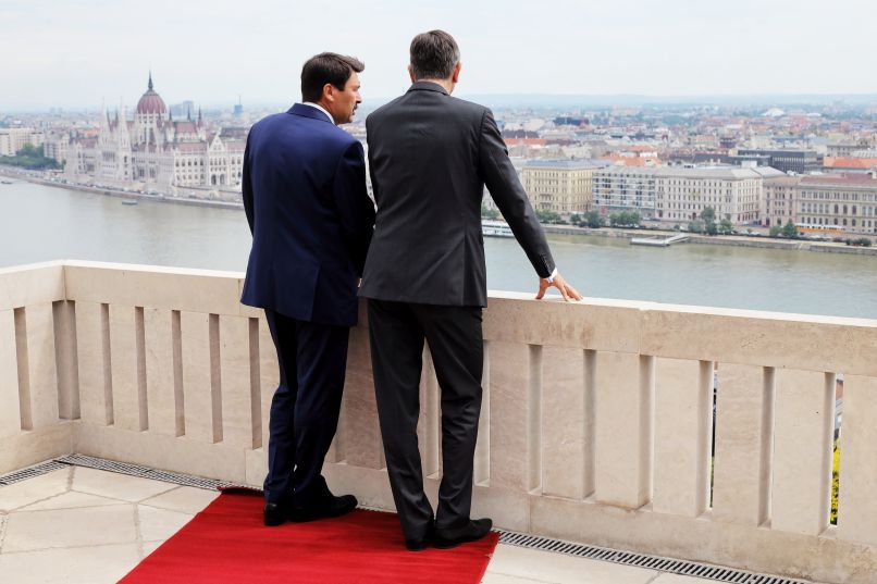 Janos Ader, Borut Pahor