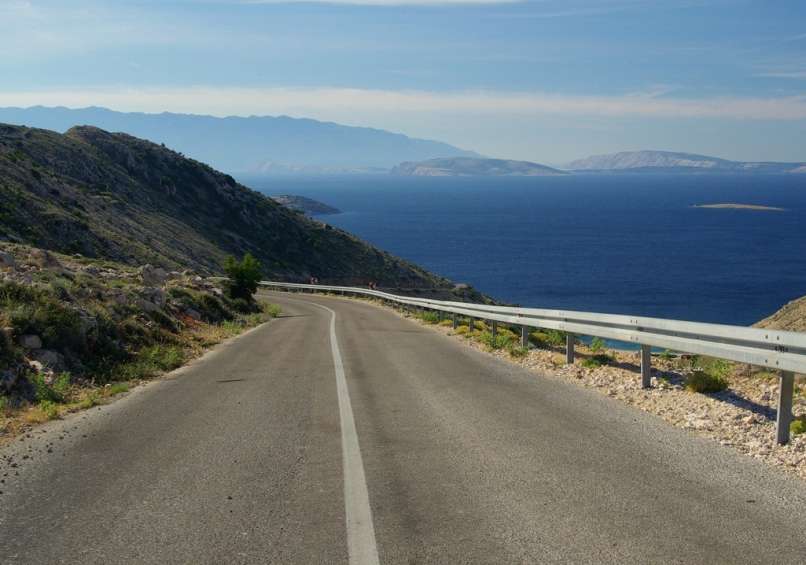 krk, baška, cesta
