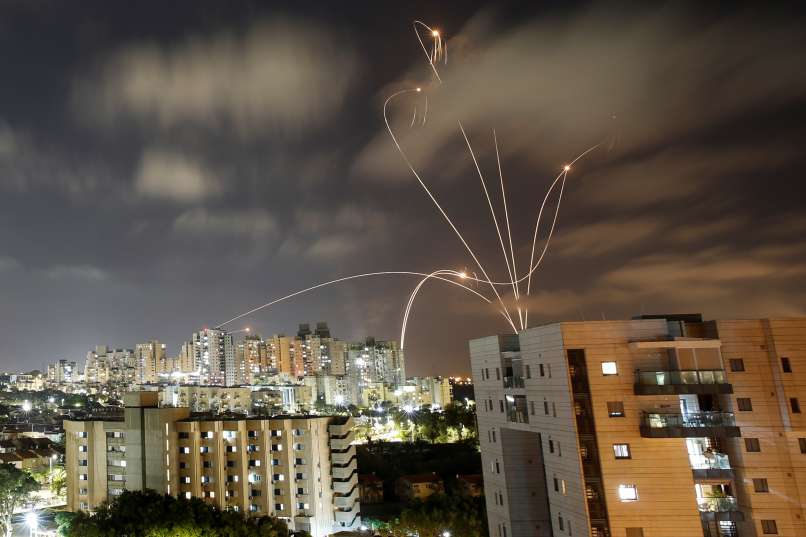 izrael, gaza, raketiranje