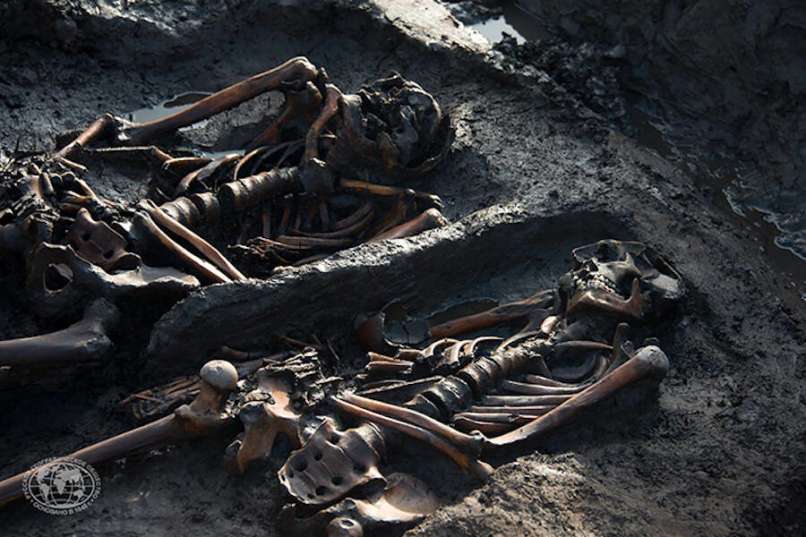 remains-of-two-scythian-warriors Ruska zemljepisna družba