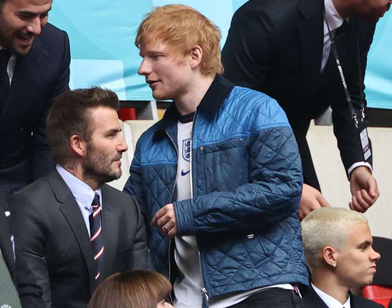 ed-sheeran, david-beckham, euro-2020