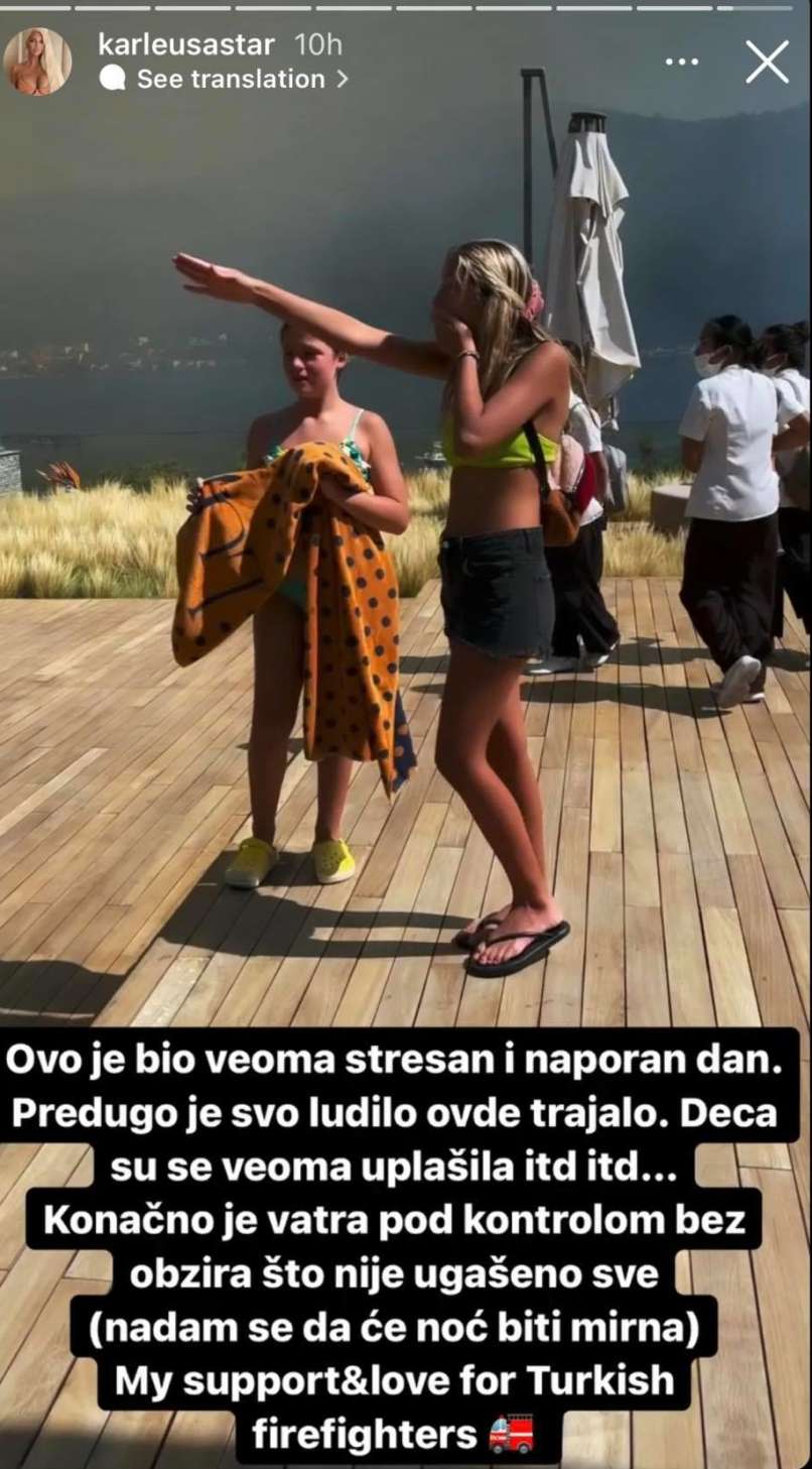 požar, jelena-karleuša