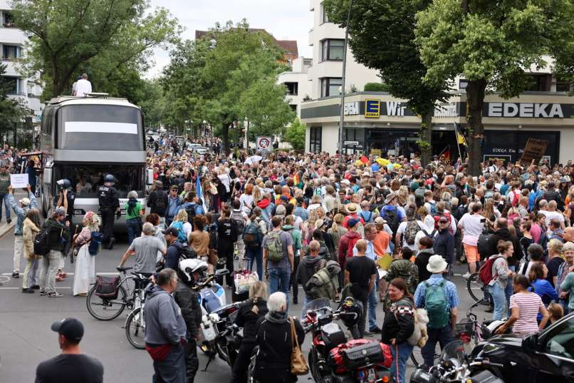 berlin, protesti