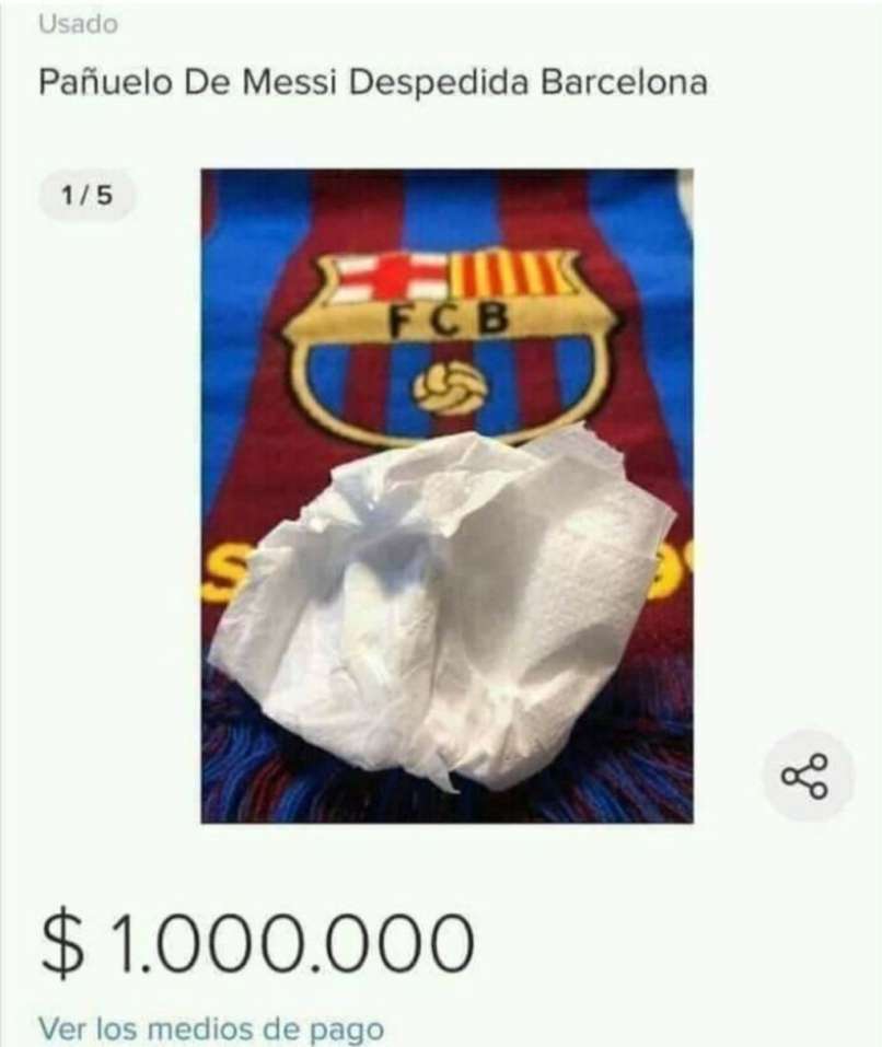 Messi, robec