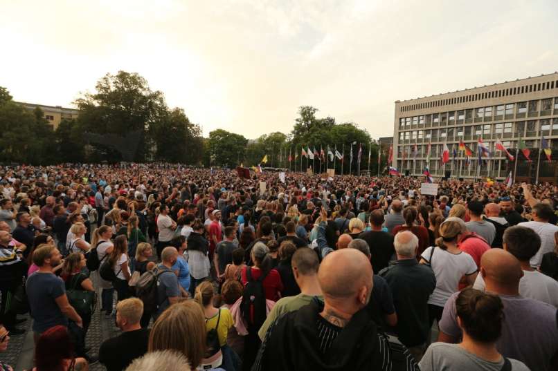 protest pct dz trg republike pl