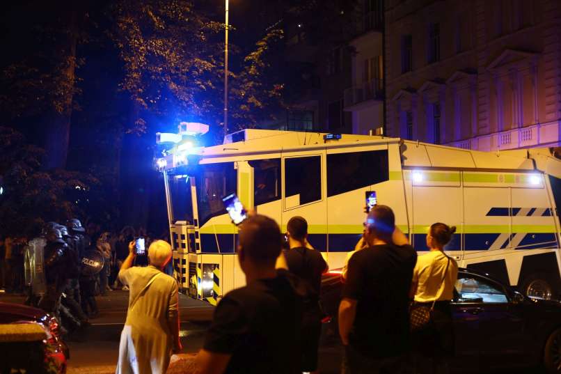 vodni top, protest, pct