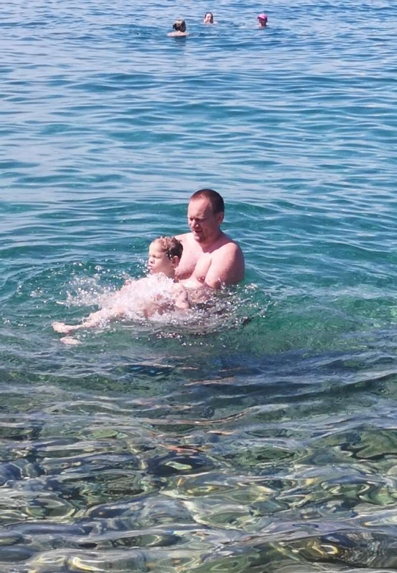 Lovro Stupar, morje