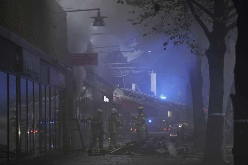 eksplozija, göteborg