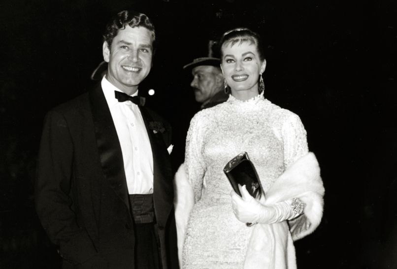 Anthony Steel  Anita Ekberg 