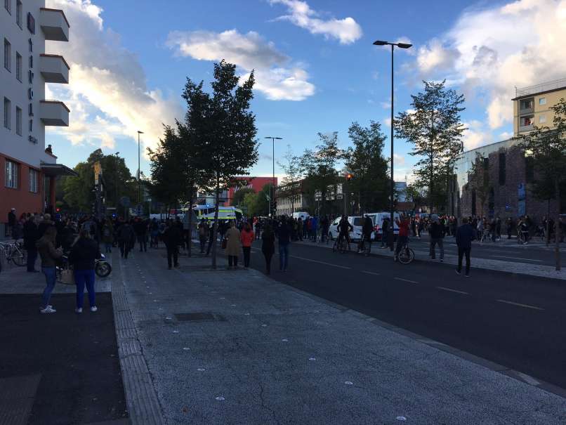 vodni top, protest 13.10