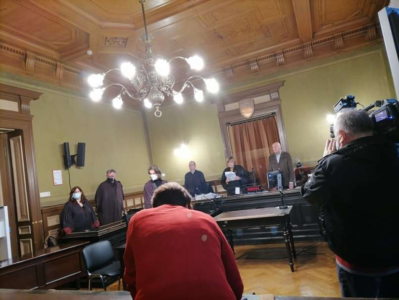 sodba, odrezna roka
