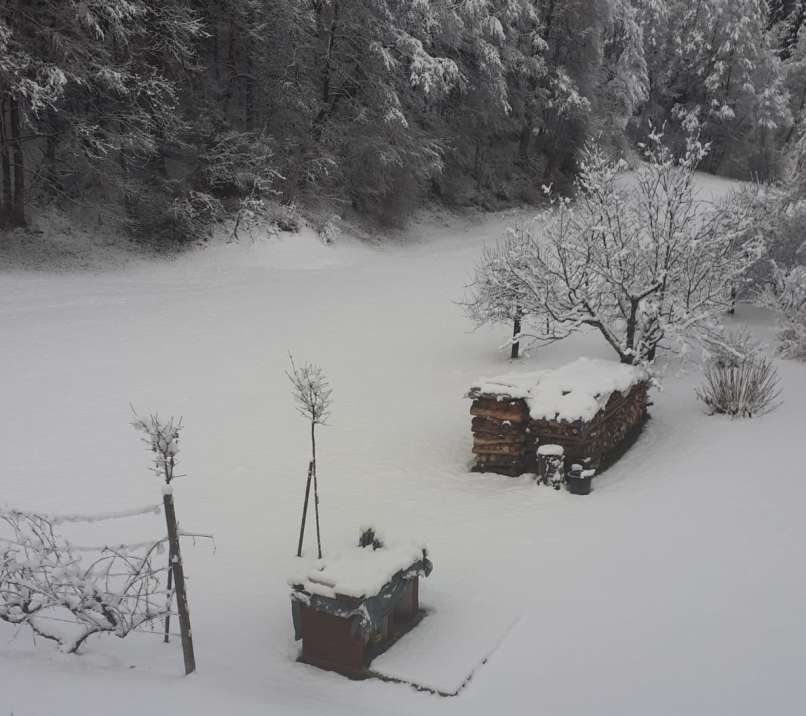 sneg, ravne na koroškem