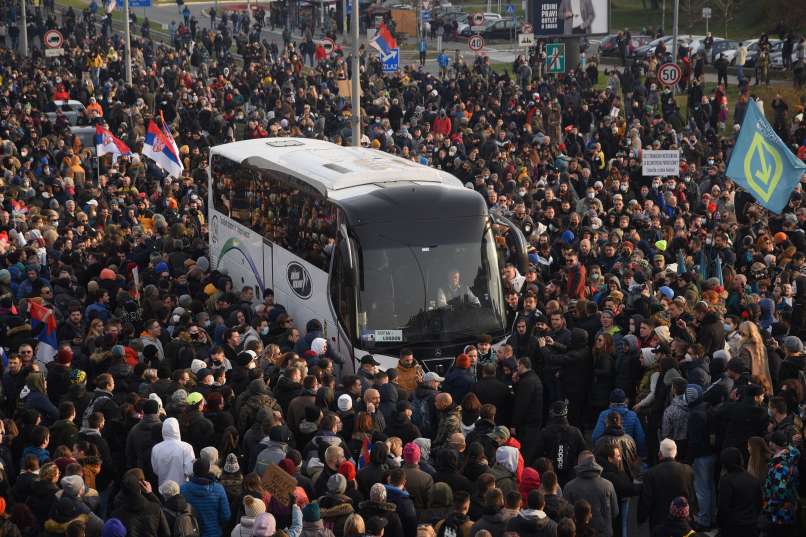 srbija, protest